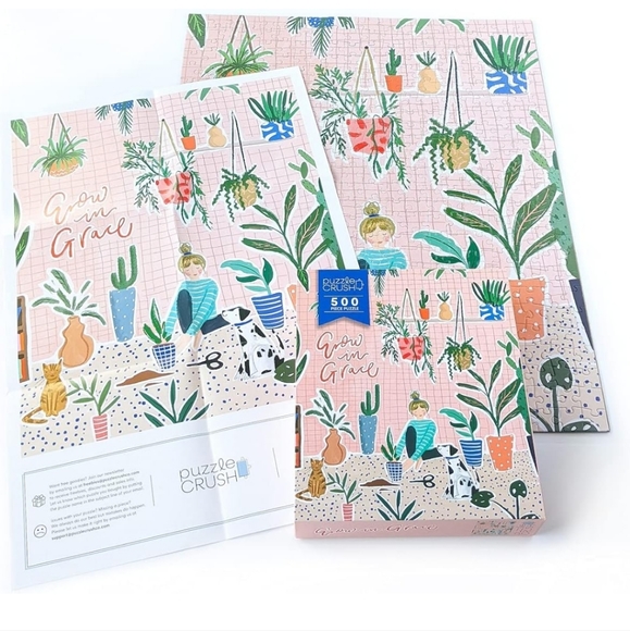 Puzzle Crush Grow In Grace 500 Piece puzzle New - Picture 3 of 13